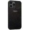 Audi Carbon Fiber iPhone 13 Pro / 13 6.1" czarny/black hardcase AU-TPUPCIP13P-R8/D2-BK