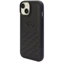 Audi GT Synthetic Leather iPhone 15 Plus / 14 Plus 6.7" czarny/black hardcase AU-TPUPCIP15M-GT/D2-BK