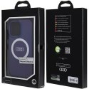 Audi IML Big Logo MagSafe Case iPhone 13 Pro / 13 6.1" niebieski/navy blue hardcase AU-IMLMIP13P-Q5/D2-BE