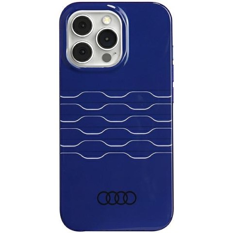 Audi IML MagSafe Case iPhone 13 Pro / 13 6.1" niebieski/navy blue hardcase AU-IMLMIP13P-A6/D3-BE