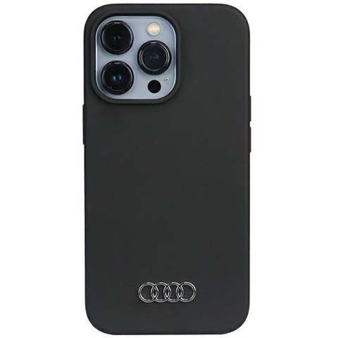 Audi Silicone Case iPhone 13 Pro / 13 6.1" czarny/black hardcase AU-LSRIP13P-Q3/D1-BK