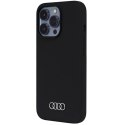 Audi Silicone Case iPhone 13 Pro / 13 6.1" czarny/black hardcase AU-LSRIP13P-Q3/D1-BK