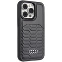 Audi Synthetic Leather MagSafe iPhone 13 Pro Max 6.7" czarny/black hardcase AU-TPUPCMIP13PM-GT/D3-BK