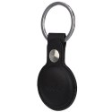 Audi etui Synthetic Leather AirTag czarny/black AU-ATKR-Q3/D1-BK