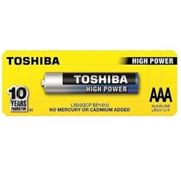 Bateria Toshiba LR03 AAA 1szt/pcs HIGH POWER (LR03GCP)