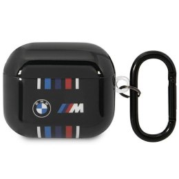 BMW BMA322SWTK AirPods 3 gen cover czarny/black Multiple Colored Lines