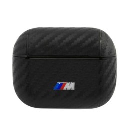 BMW BMAPWMPUCA AirPods Pro cover czarny/black PU Carbon M Collection