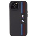 BMW BMHCP15S22PPMK iPhone 15 / 14 / 13 6.1" czarny/black Tricolor M Collection