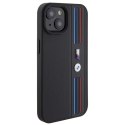 BMW BMHCP15S22PPMK iPhone 15 / 14 / 13 6.1" czarny/black Tricolor M Collection