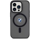 BMW BMHMP15XDSLK iPhone 15 Pro Max 6.7" czarny/black hardcase IML Signature MagSafe