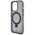 BMW BMHMP15XURSK iPhone 15 Pro Max 6.7" czarny/black hardcase Ring Stand M Collection MagSafe