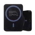 BMW Powerbank indukcyjny BMPBMS5K22PGVK 15W 5000mAh + kabel czarny/black M Collection MagSafe