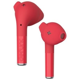 DeFunc Słuchawki Bluetooth 5.0 True Go Slim bezprzewodowe czerwone/red 71873