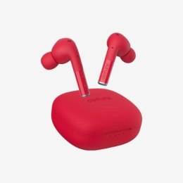 DeFunc Słuchawki Bluetooth 5.2 True Entertainment bezprzewodowe czerwone/red 71535