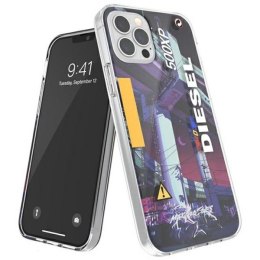 Diesel Clear Case Mad Dog Jones AOP iPhone 12/12 Pro multikolor/colorful 44324