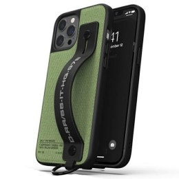 Diesel Handstrap Case Utility Twill iPhone 12 Pro Max czarno-zielony/black-green 44292