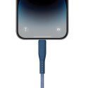 ENERGEA kabel Flow USB-C - Lightning C94 MFI 1.5m niebieski/blue 60W 3A PD Fast Charge