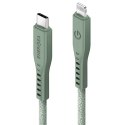 ENERGEA kabel Flow USB-C - Lightning C94 MFI 1.5m zielony/green 60W 3A PD Fast Charge