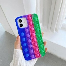 Etui Anti-Stress iPhone X/Xs BOX granat/róż/malina/pistacja