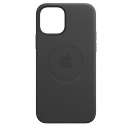 Etui Apple MHKG3ZM/A iPhone 12/12 Pro MagSafe czarny/black Leather Case