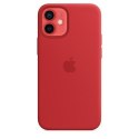 Etui Apple MHKW3ZM/A iPhone 12 mini MagSafe czerwony/red Silicone Case