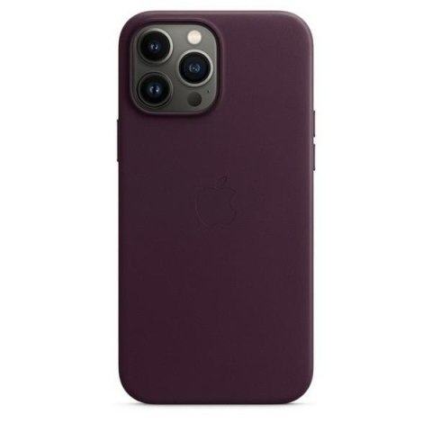 Etui Apple MM1M3ZM/A iPhone 13 Pro Max 6,7" wiśniowy/dark cherry Leather Case MageSafe