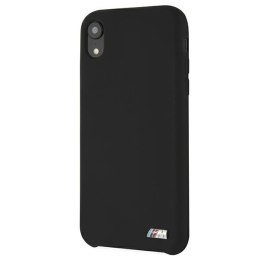 Etui BMW BMHCI61MSILBK iPhone Xr czarny/black hardcase Silicone M Collection