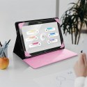 Etui Blun uniwersalne na tablet 10" UNT różowy/pink