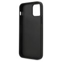 Etui BMW BMHCP12MMCARBK iPhone 12/12 Pro 6,1" czarny/black hardcase M Collection PU Carbon Stripe