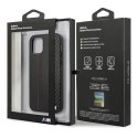 Etui BMW BMHCP12SMCARBK iPhone 12 mini 5,4" czarny/black hardcase M Collection PU Carbon Stripe