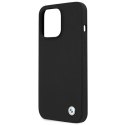 Etui BMW BMHCP13XSILBK iPhone 13 Pro Max 6,7" czarny/black hardcase Silicone Signature