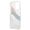 Etui BMW BMHCP13LSKTGT iPhone 13 Pro/13 6,1" transparent hardcase Motorsport Tricolor