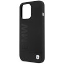 Etui BMW BMHCP13LSLBLBK iPhone 13 Pro / 13 6,1" czarny/black hardcase Silicone Signature Logo