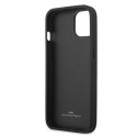 Etui BMW BMHCP13MRSPPK iPhone 13 / 14 / 15 6.1" czarny/black hardcase Leather Curve Perforate