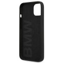 Etui BMW BMHCP13MSILBK iPhone 13 / 14 / 15 6.1" czarny/black hardcase Silicone Signature