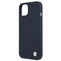 Etui BMW BMHCP13MSILNA iPhone 13 / 14 / 15 6.1" granatowy/navy hardcase Silicone Signature