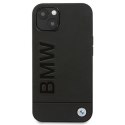 Etui BMW BMHCP13MSLLBK iPhone 13 / 14 / 15 6.1" czarny/black hardcase Signature Logo Imprint