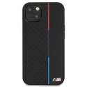 Etui BMW BMHCP13MTRTBK iPhone 13 / 14 / 15 6.1" czarny/black hardcase M Collection Triangles