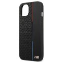 Etui BMW BMHCP13MTRTBK iPhone 13 / 14 / 15 6.1" czarny/black hardcase M Collection Triangles