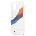 Etui BMW BMHCP13SSKTGT iPhone 13 mini 5,4" transparent hardcase Motorsport Tricolor