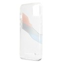 Etui BMW BMHCP13SSKTGT iPhone 13 mini 5,4" transparent hardcase Motorsport Tricolor