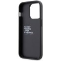 Etui BMW BMHCP14L22GSLK iPhone 14 Pro 6.1" czarny/black hardcase Grip Hot Stamp