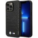 Etui BMW BMHCP14L22PMGK iPhone 14 Pro 6,1" czarny/black Bi Pattern