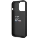 Etui BMW BMHCP14L22PMGK iPhone 14 Pro 6,1" czarny/black Bi Pattern