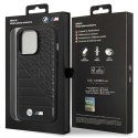 Etui BMW BMHCP14L22PMGK iPhone 14 Pro 6,1" czarny/black Bi Pattern