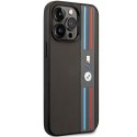 Etui BMW BMHCP14L22PPMA iPhone 14 Pro 6,1" szary/grey Tricolor M Collection