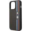 Etui BMW BMHCP14L22PPMA iPhone 14 Pro 6,1" szary/grey Tricolor M Collection