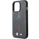 Etui BMW BMHCP14L22PVTA iPhone 14 Pro 6,1" szary/grey Quilted Tricolor