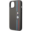 Etui BMW BMHCP14M22PPMA iPhone 14 Plus / 15 Plus 6,7" szary/grey Tricolor M Collection