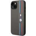 Etui BMW BMHCP14S22PPMA iPhone 14 / 15 / 13 6.1" szary/grey Tricolor M Collection